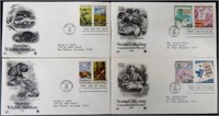 USA 2,700 FIRST DAY COVERS USED FINE-VF