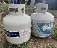 (2) PROPANE BOTTLES