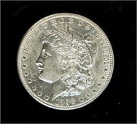 Coin 1898-P Morgan Silver Dollar-BU