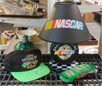 NASCAR LOT W/ DALE JARRETT SIGNED HAT