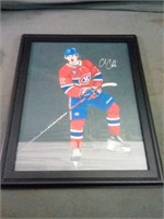 Montreal Canadiens #22 Cole Caufield Print has