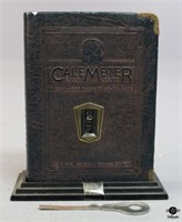 Vintage Calemeter Coin Up Calendar Bank