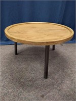New Wooden Round Coffee Table