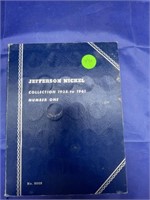 Jefferson Nickel Book Not Full