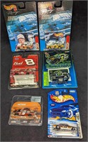 6 Hot Wheels Racing Champions Scale Stock Cars