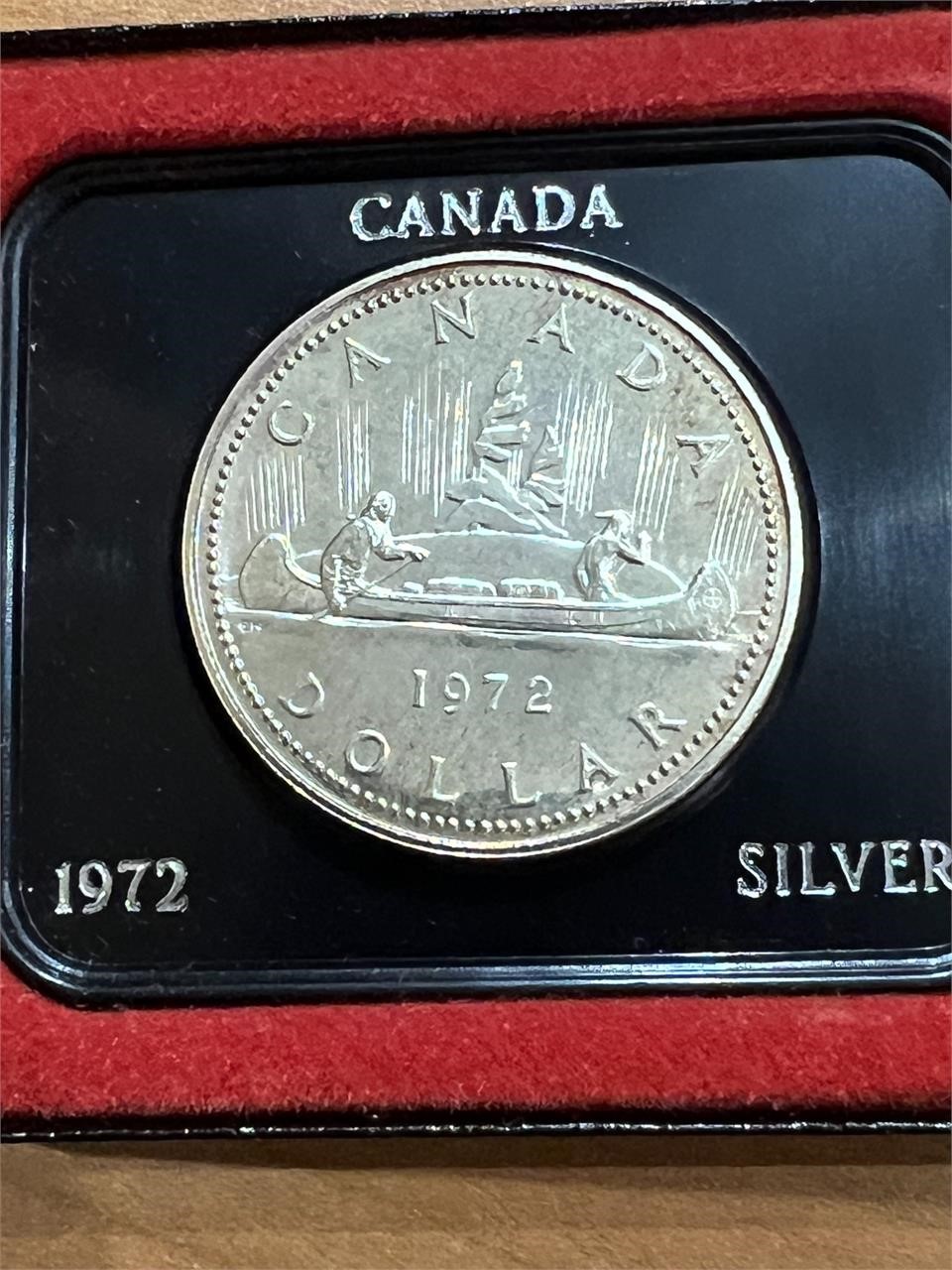 1972 Cdn Silver Dollar