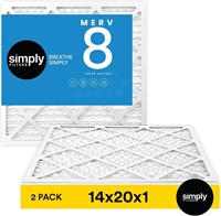 14x20x1 MERV 8 Air Filter 5-Pack