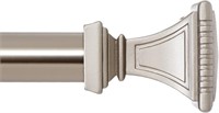 Ivilon Satin Nickel Curtain Rod