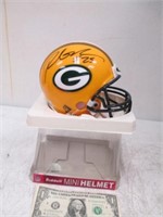 Autographed Ryan Grant Green Bay Packers Mini