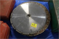 LOT OF SAW BLADES USED