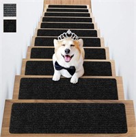 Wotoban Stair Treads Carpet Non Slip Indoor Set of