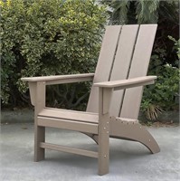 POLYDUN Adirondack Chair, Outdoor Weather Resistan
