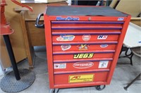 Blue Point Tool Box On Casters (No Key)