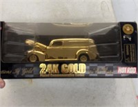 24k gold plated commemorative series die cast