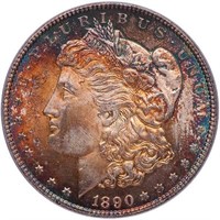 $1 1890-CC PCGS MS64 CAC