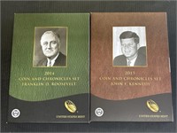 2014 & 15 Coin and Chronicles US Coin Sets