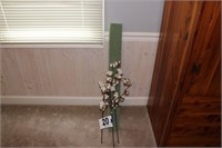 Floral Styrofoam & (3) Cotton Sticks