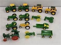 14x- JD & Others 1/43 Tractor Assortment