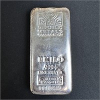 1 KILO Fine Silver Bar - Republic Metals