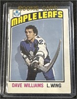 76/77 OPC Dave Williams Rc #373