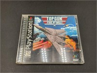 Top Gun Fire At Will PS1 Playstation Video Game