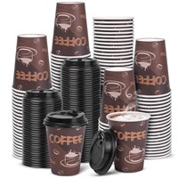 WF1478  Treamon Paper Cups 12 oz 100 Pack