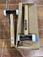 (2) Nylon Face Adjustable 2" Adjustable Hammers