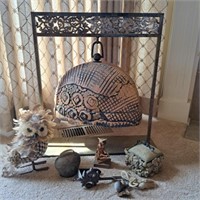 Decorative Gong, Cow Bell, & Decor