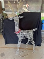 Deer with lights-58” tall x 24” long