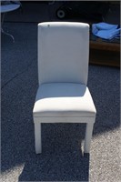 Upholstered Dining Chair - White