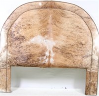 FULL SIZE COWHIDE HEADBOARD.