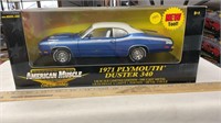 AMERICAN MUSCLE 1971 PLYMOUTH DUSTER 340 1/18