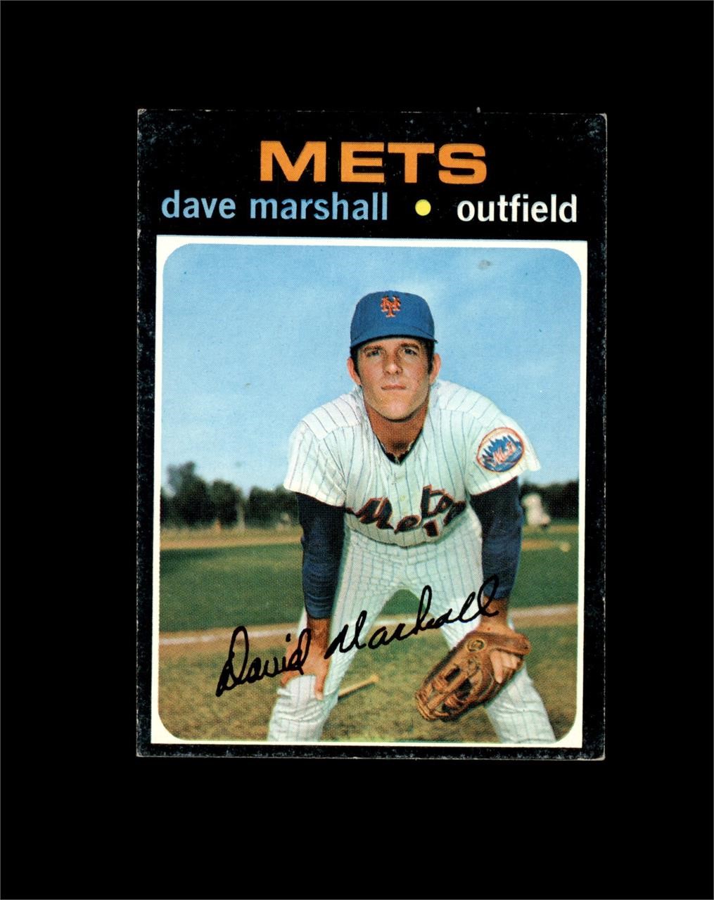1971 Topps #259 Dave Marshall EX to EX-MT+