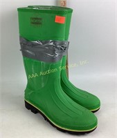 North Hazmat Knee Boot Green Color, Chemical