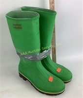 North Hazmat Knee Boot Green Color, Chemical