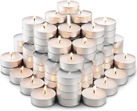 Mini Tealight Candles in Bulk | 100 White
