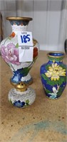 3pc cloisonne lot