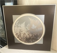 Leaf Patterns Framed Artwork