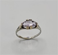 18K Vintage Amethyst Ring