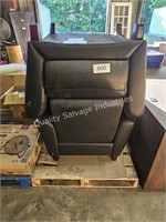 2 leather accent chairs