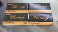 NEW in box (4 boxes) 40 Smith and Wesson 165 Grain
