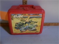 Plastic GI Joe Lunch Box w/ Thermos