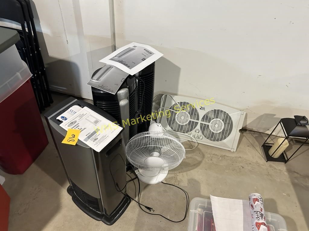 Humidifier, Air Purifier, Window Fan,