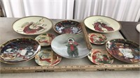 Decorative Christmas plates