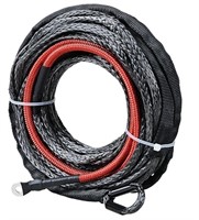Astra Depot 3/16" x 50ft Black Synthetic Winch