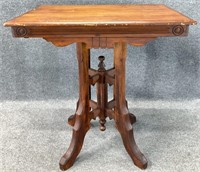 Eastlake Victorian Accent Table