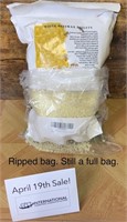 Bag of White Beeswax Pellets