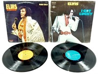 2 albums vinyle 33 tours ELVIS en bonne condition