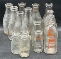 (SM) Vintage Milk Bottles Including Lenick’s ,