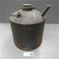 Galvanized Oil / Kerosene Can